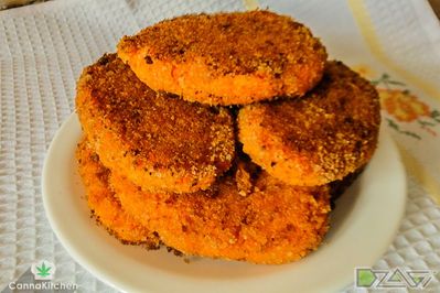 Морковные котлеты 9